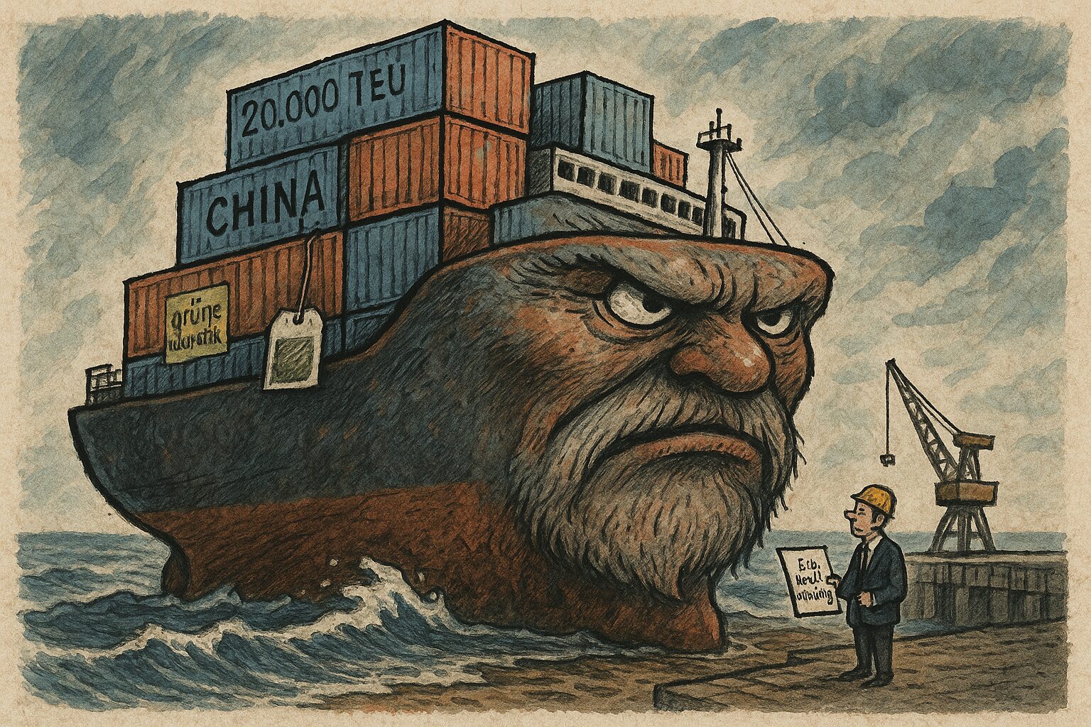Mehr über den Artikel erfahren Hamburger Hafen – Zwischen Schlick, Containerflut und Politik-Geblubber
